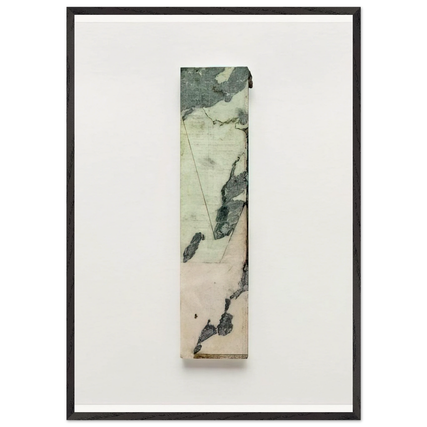Joined - 2011 - Brice Marden 70x100 cm / 28x40 inches Framed Art Print – Black Wooden Frame