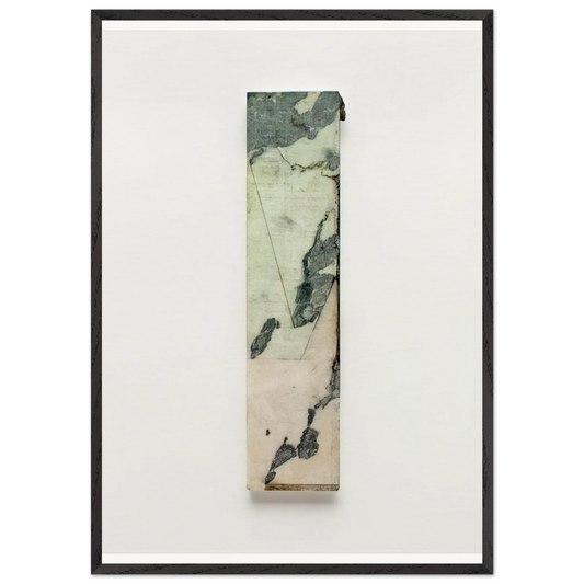 Joined - 2011 - Brice Marden 70x100 cm / 28x40 inches Framed Art Print – Black Wooden Frame