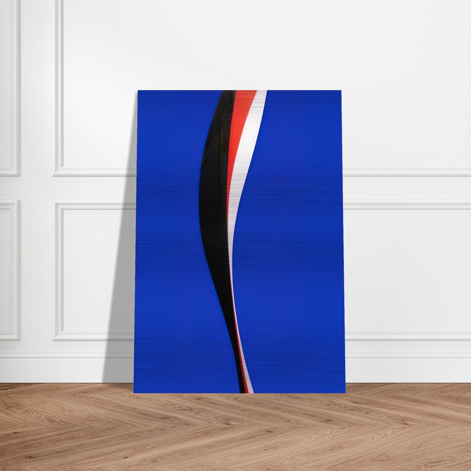 Untitled - Hard Edge Painting - Lorser Feitelson Brushed Aluminum Print - 70x100 cm / 28x40 inches | Lorser Feitelson Aluminum Print | Lorser Feitelson Prints