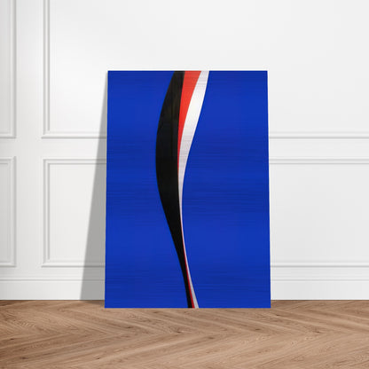 Untitled - Hard Edge Painting - Lorser Feitelson Brushed Aluminum Print - 70x100 cm / 28x40 inches | Lorser Feitelson Aluminum Print | Lorser Feitelson Prints