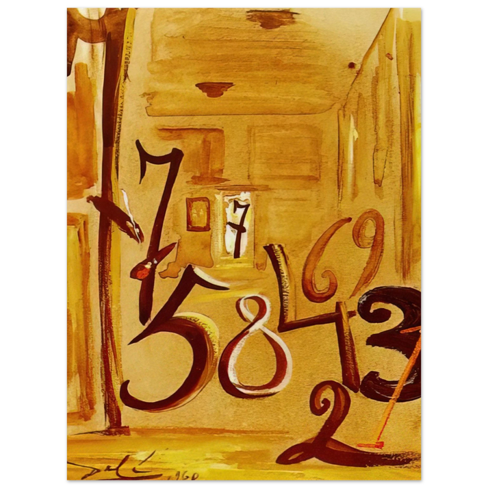 Salvador Dali - THE MAIDS IN WAITING LAS MENINAS  75x100 cm / 30x40inches Fine Art Poster