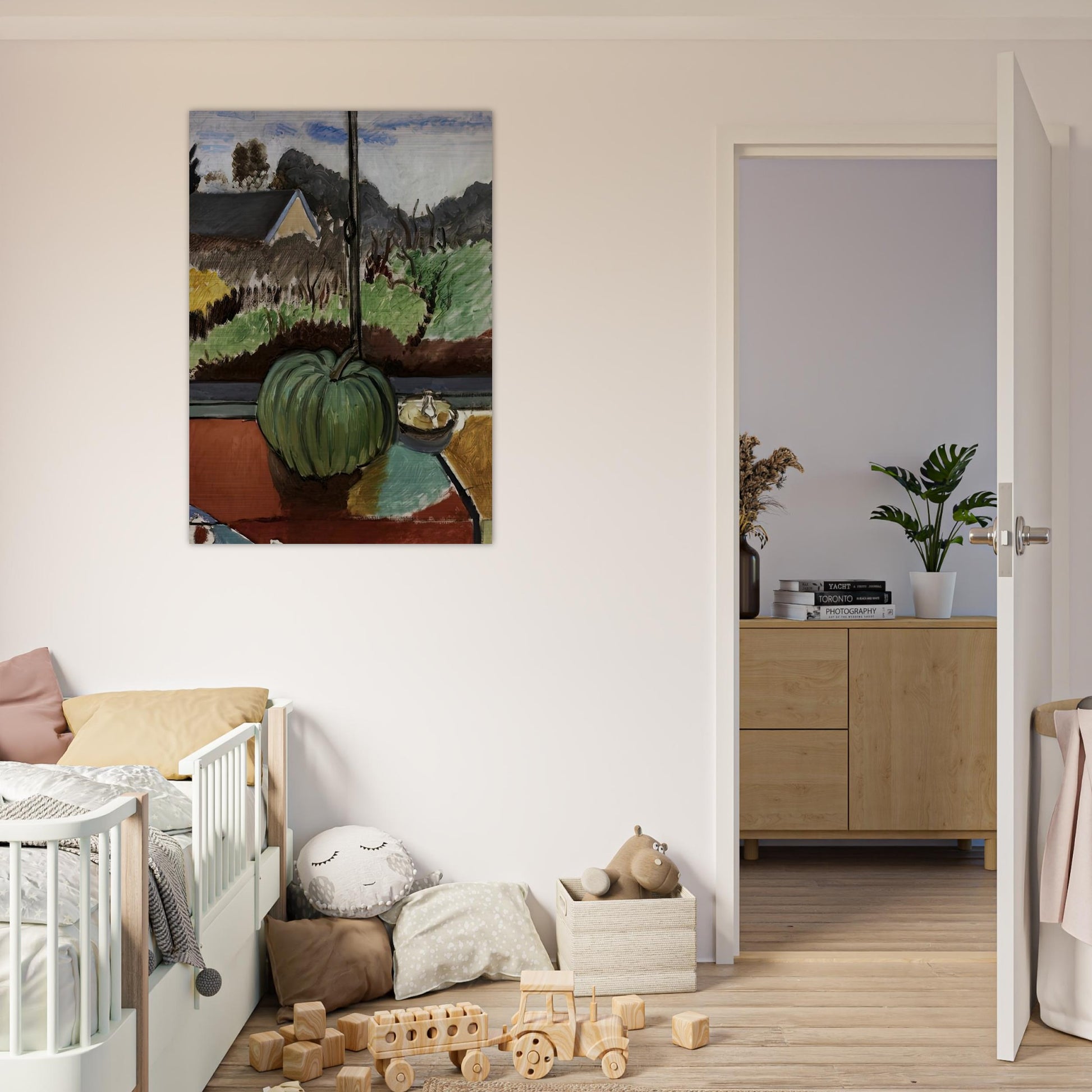 THE GREEN PUMPKIN 1916 - Henri Matisse Brushed Aluminum Print - 70x100 cm / 28x40 inches | Henri Matisse Aluminum Print | Henri Matisse Prints