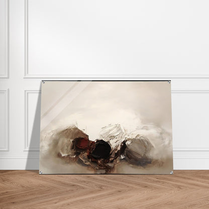 N 300 1960 - Luis Feito Acrylic Print - 70x100 cm / 28x40″ inches