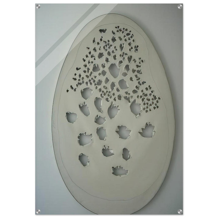 Concept Spatiale - 1963 - Lucio Fontana Acrylic Print - 70x100 cm / 28x40″ inches | Lucio Fontana Wall Art | Lucio Fontana Prints