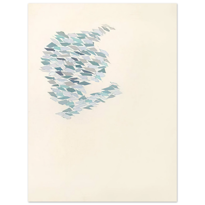 Robert Goodnough - Pastel I - 1971  75x100 cm / 30x40inches Fine Art Poster