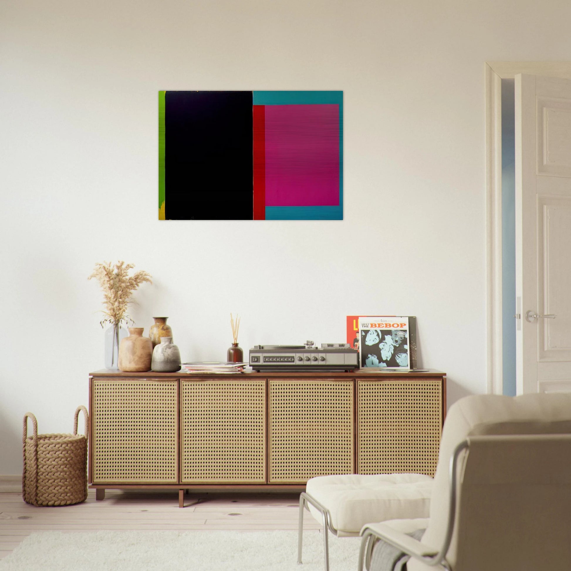 New Mexico - 1985 - Doug Ohlson Brushed Aluminum Print - 70x100 cm / 28x40 inches | Doug Ohlson Aluminum Print | Doug Ohlson Prints