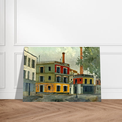 FACTORY - Maurice Utrillo Brushed Aluminum Print - 70x100 cm / 28x40 inches | Maurice Utrillo Aluminum Print | Maurice Utrillo Prints