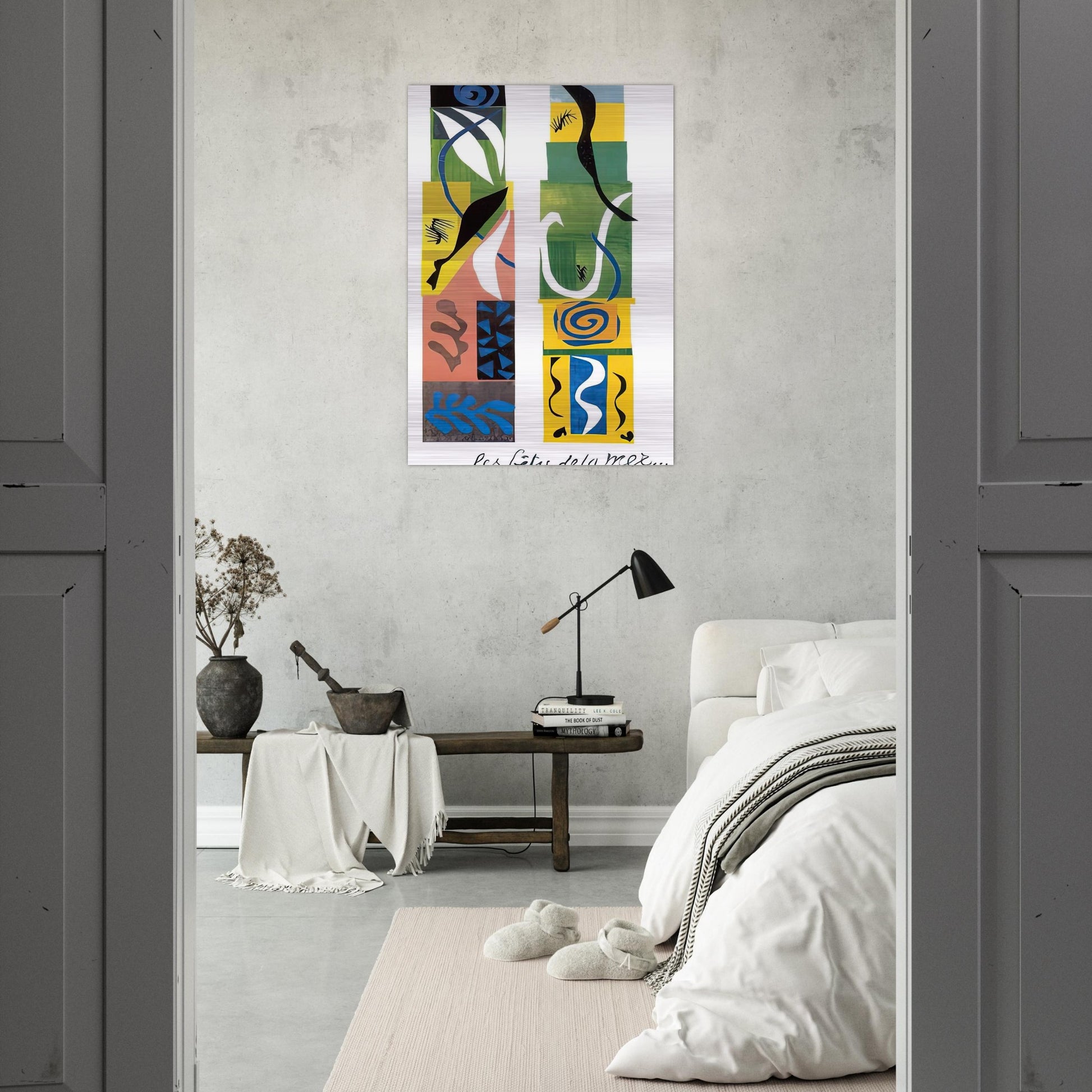 THE BEASTS OF THE SEA 1950 - Henri Matisse Brushed Aluminum Print - 70x100 cm / 28x40 inches | Henri Matisse Aluminum Print | Henri Matisse Prints