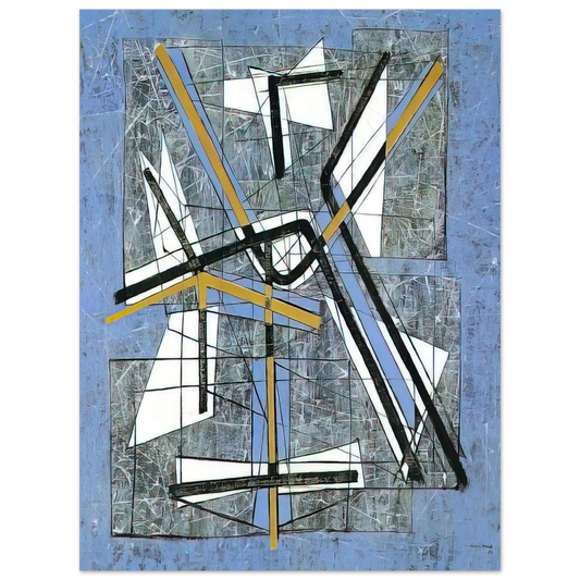 Jimmy Ernst - Animals and Minerals - 1952  75x100 cm / 30x40inches Fine Art Poster