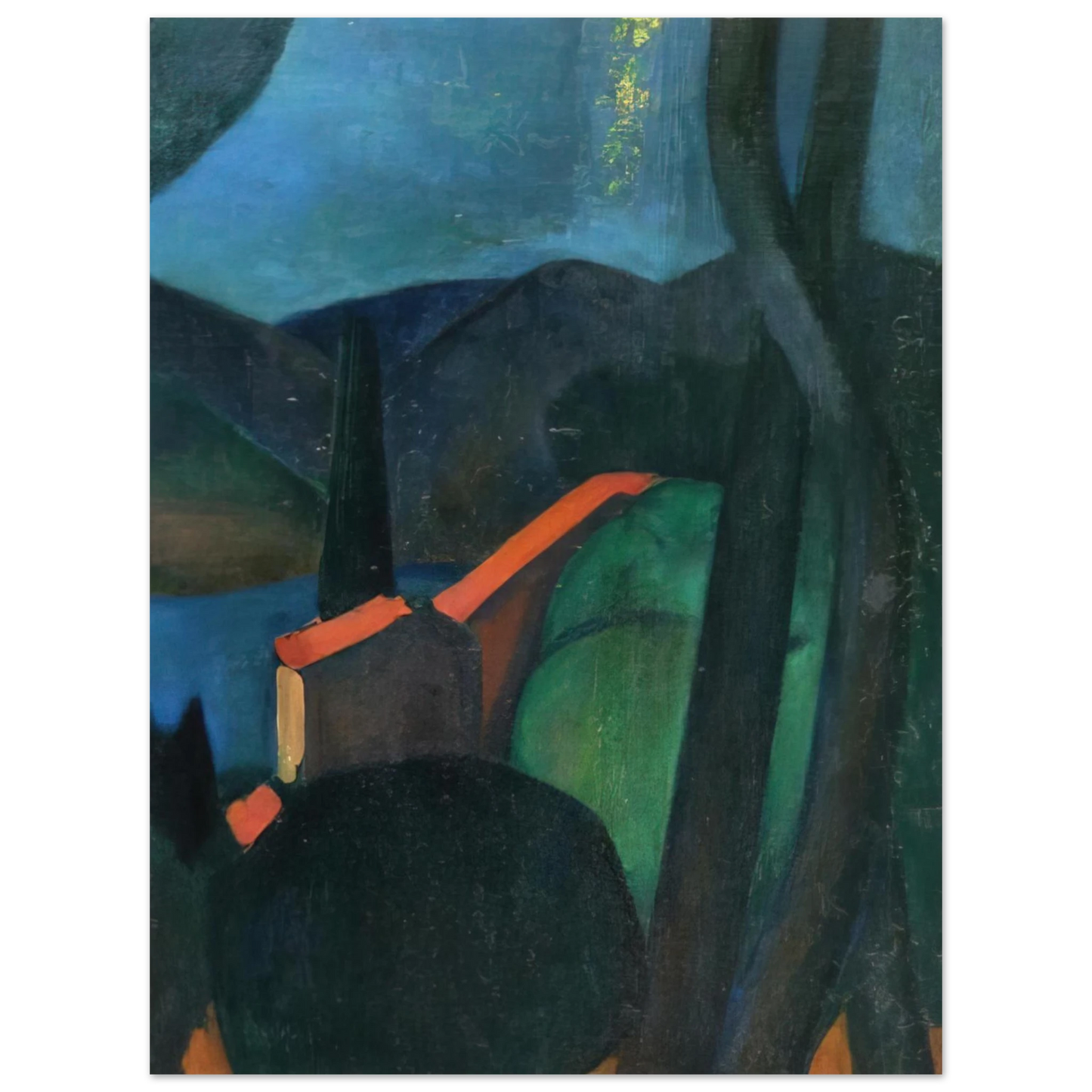 Andre Derain - MARTIGUES LANDSCAPE 1908  75x100 cm / 30x40inches Fine Art Poster
