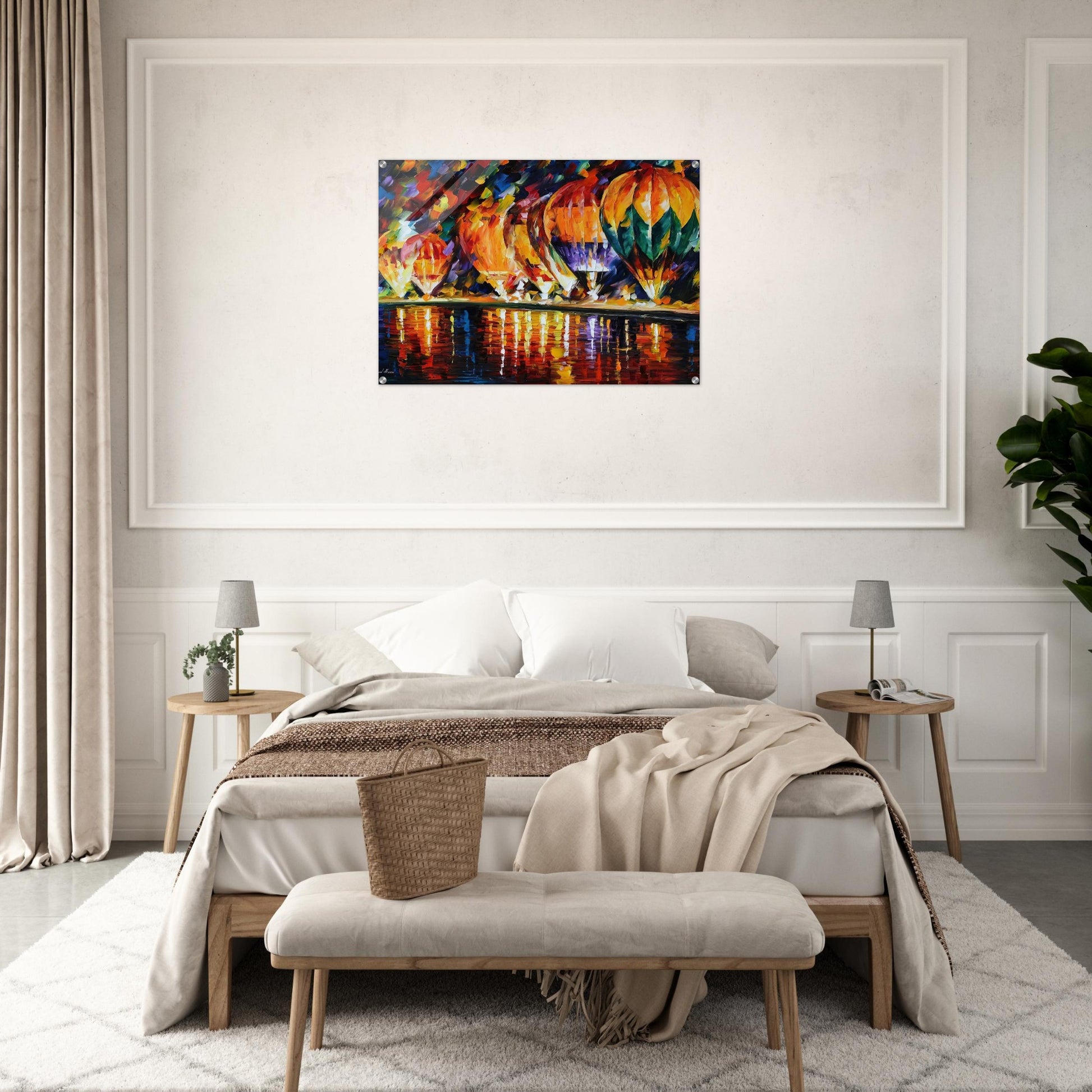 Leonid Afremov - Leonid Afremov Acrylic Print - 70x100 cm / 28x40″ inches