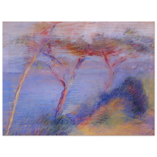 Henri-Edmond Cross - Landscape  75x100 cm / 30x40inches Fine Art Poster