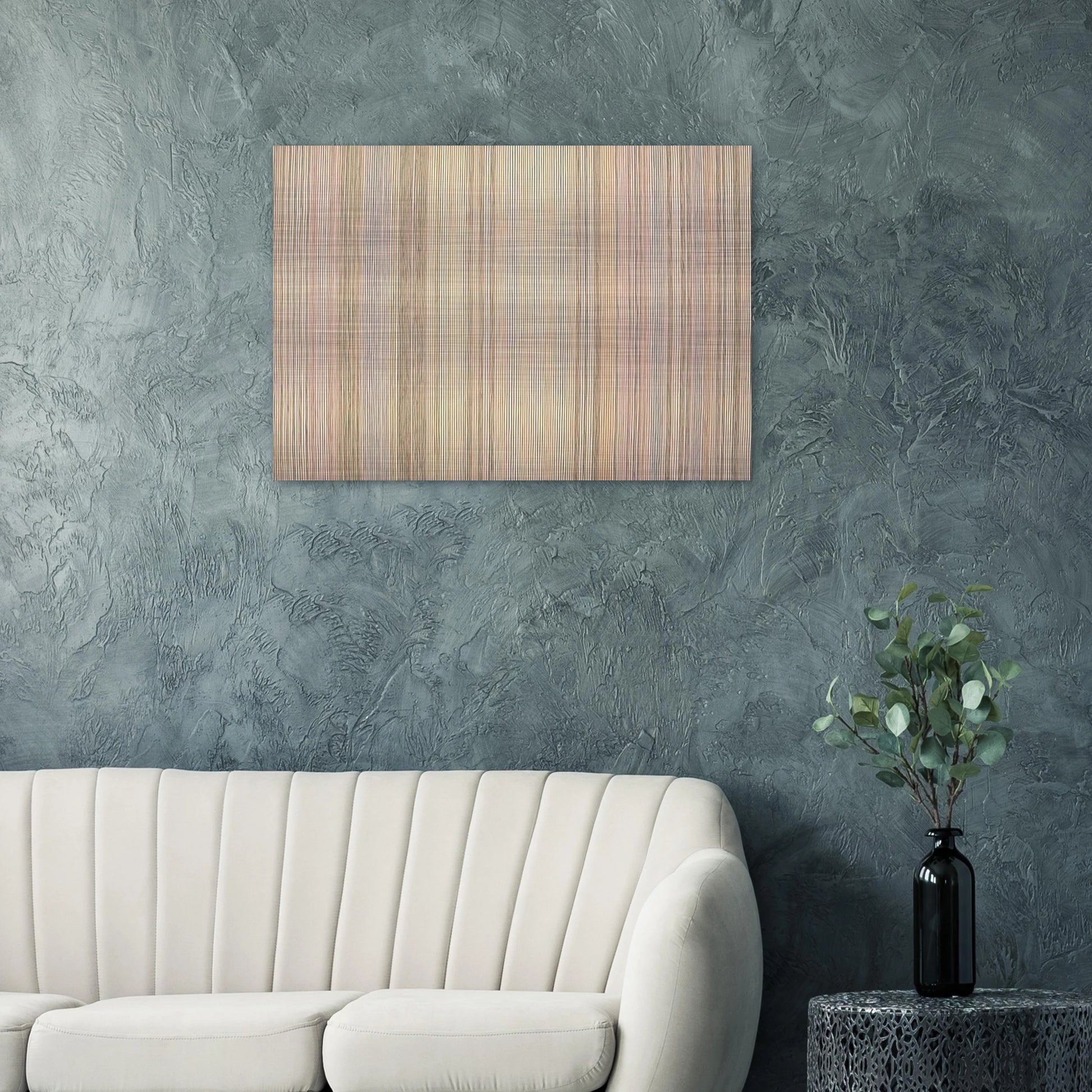 Diamond Jim - 1972 - Gene Davis Brushed Aluminum Print - 70x100 cm / 28x40 inches | Gene Davis Aluminum Print | Gene Davis Prints