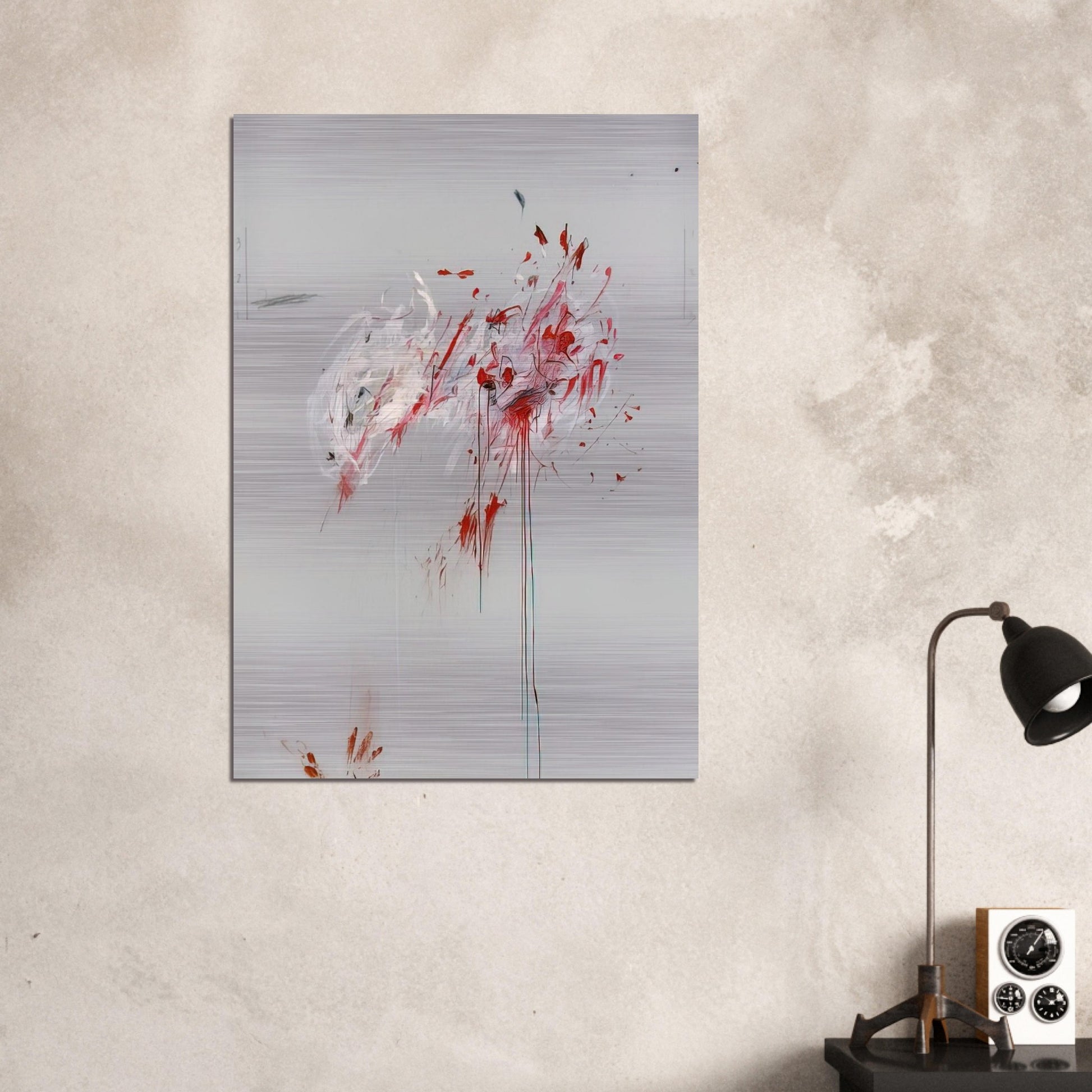 Nine Discourses on Commodus, Part III - Cy Twombly Brushed Aluminum Print - 70x100 cm / 28x40 inches | Cy Twombly Aluminum Print | Cy Twombly Prints