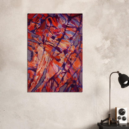 Terre assoiffée I - 1966 - Alfred Manessier Brushed Aluminum Print - 70x100 cm / 28x40 inches | Alfred Manessier Aluminum Print | Alfred Manessier Prints