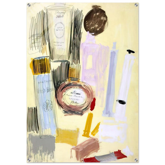 Untitled  Beauty Products  - Andy Warhol Acrylic Print - 70x100 cm / 28x40″ inches