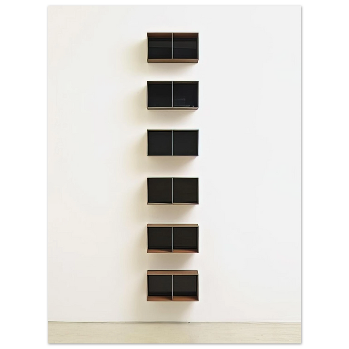 Donald Judd - Untitled JUDDO0544 - 1990  75x100 cm / 30x40inches Fine Art Poster