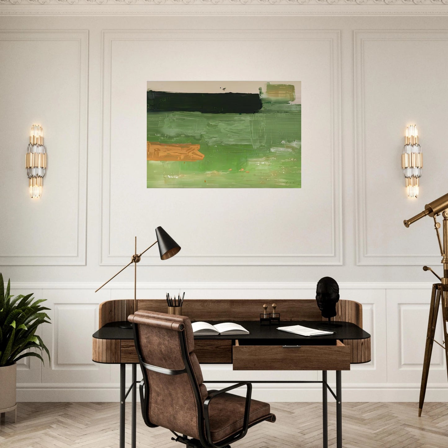 Mediterranean, 1981- - Helen Frankenthaler Brushed Aluminum Print - 70x100 cm / 28x40 inches | Helen Frankenthaler Aluminum Print | Helen Frankenthaler Prints