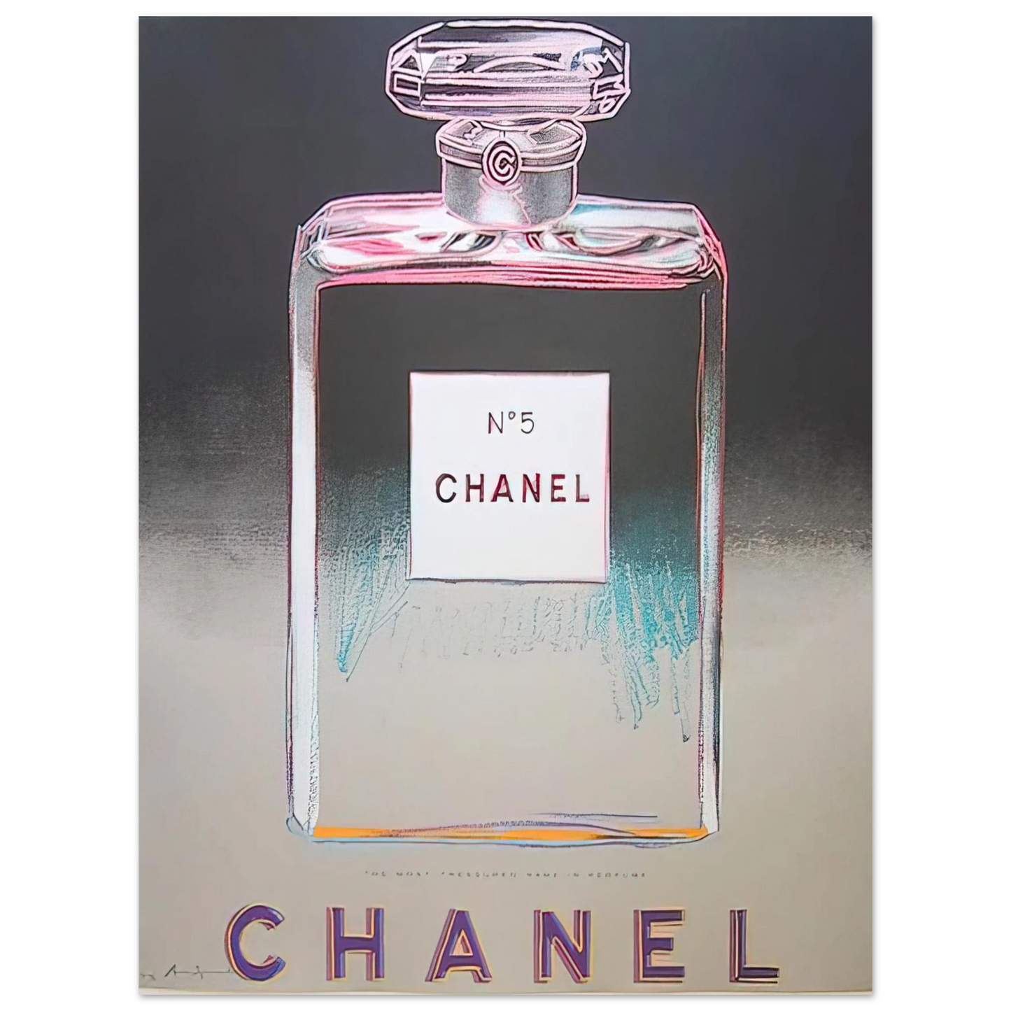 Andy Warhol - Chanel No. 5 Fine Art Poster