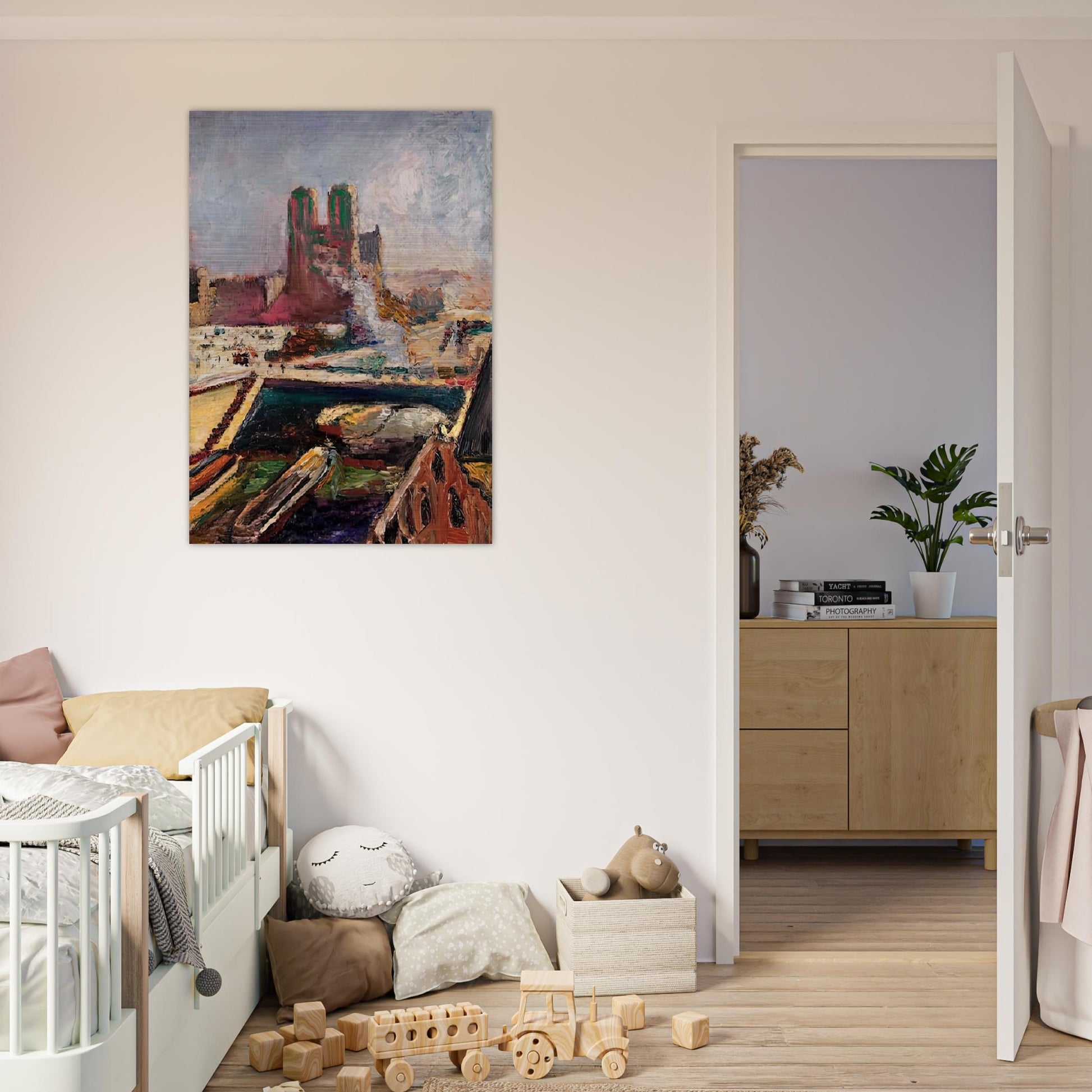 NOTRE DAME 1900 - Henri Matisse Brushed Aluminum Print - 70x100 cm / 28x40 inches | Henri Matisse Aluminum Print | Henri Matisse Prints