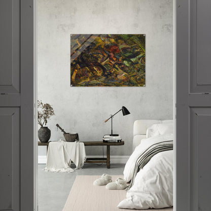 JOLTS OF A CAB 1911 - Carlo Carra Acrylic Print - 70x100 cm / 28x40″ inches