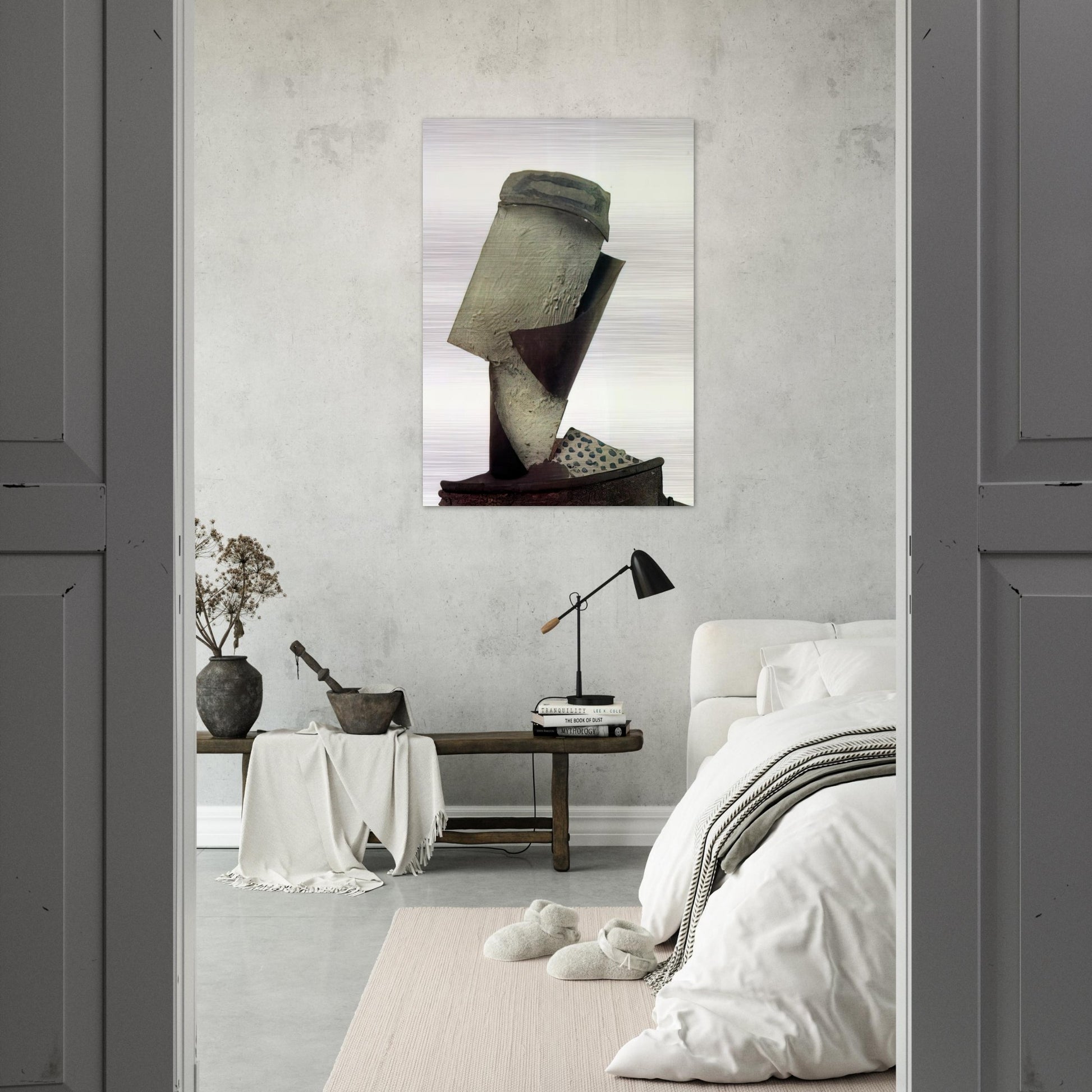 Glass - Pablo Picasso Brushed Aluminum Print - 70x100 cm / 28x40 inches | Pablo Picasso Aluminum Print | Pablo Picasso Prints