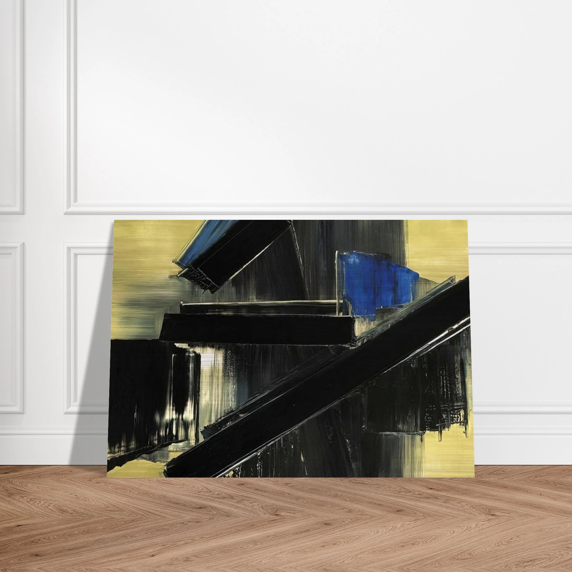 Peinture 21 Juillet 1958 - 1958 - Pierre Soulages Brushed Aluminum Print - 70x100 cm / 28x40 inches | Pierre Soulages Aluminum Print | Pierre Soulages Prints