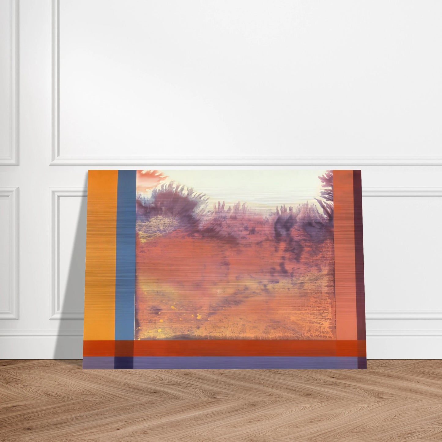 Jacob In The Wilderness - 1986 - Ronnie Landfield Brushed Aluminum Print - 70x100 cm / 28x40 inches | Ronnie Landfield Aluminum Print | Ronnie Landfield Prints