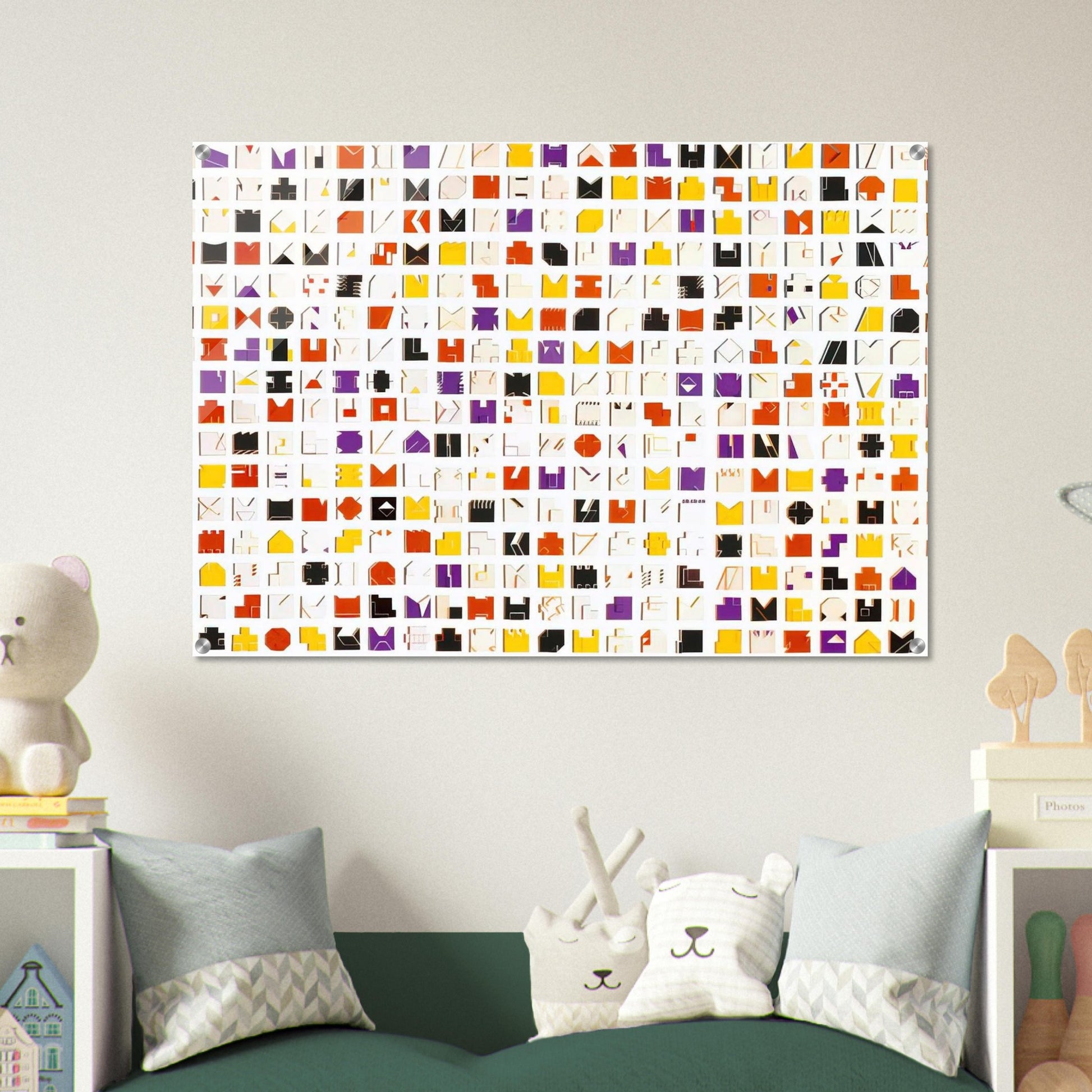 Book of Time - 1961 - Lygia Pape Acrylic Print - 70x100 cm / 28x40″ inches