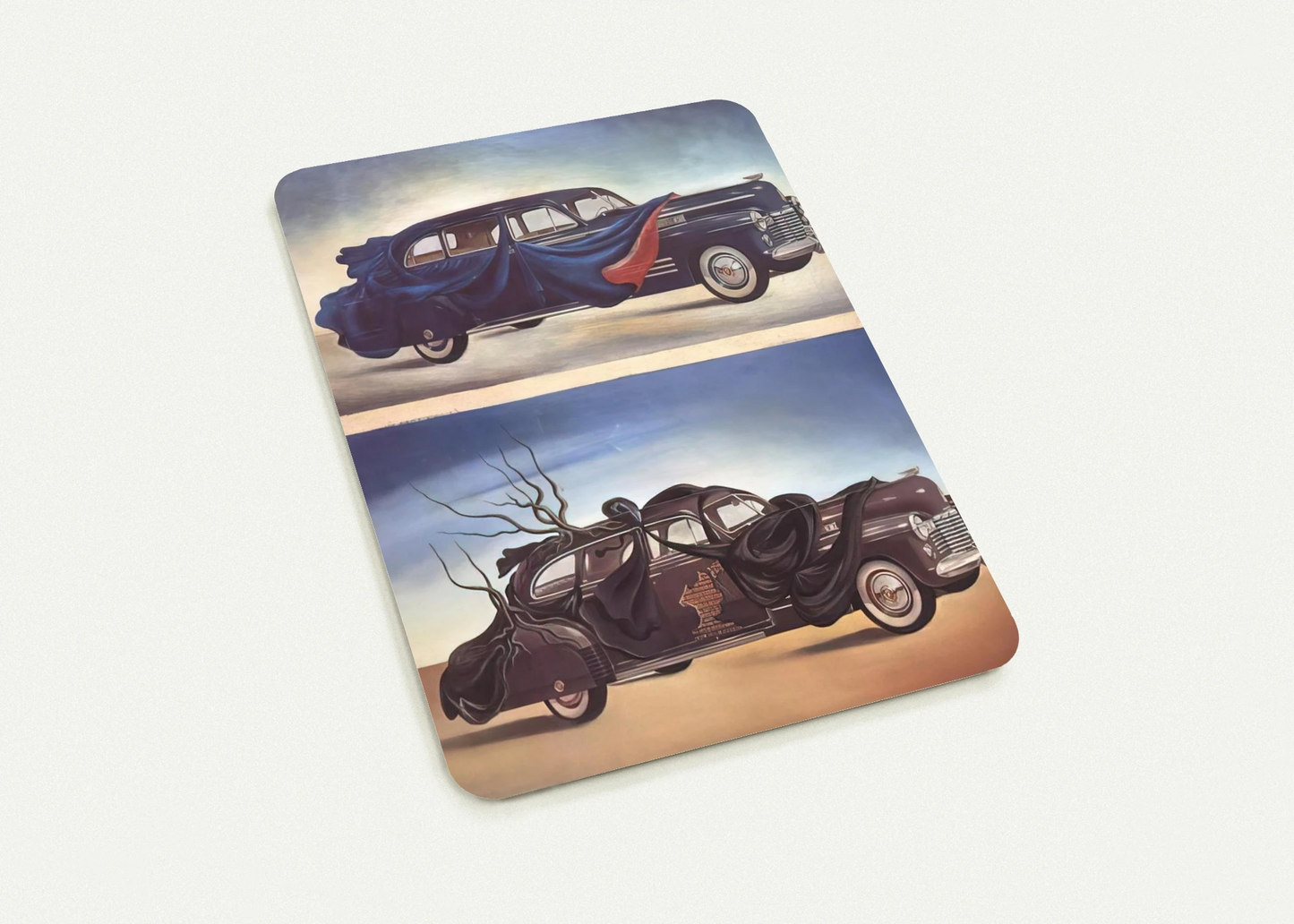 CAR CLOTHING CLOTHED AUTOMOBILE By Salvador Dali Pack of 10 Post Cards | Salvador Dali Post Cards | A6 (10.5 x 14.8 cm) - 4.1 x 5.8 inches
