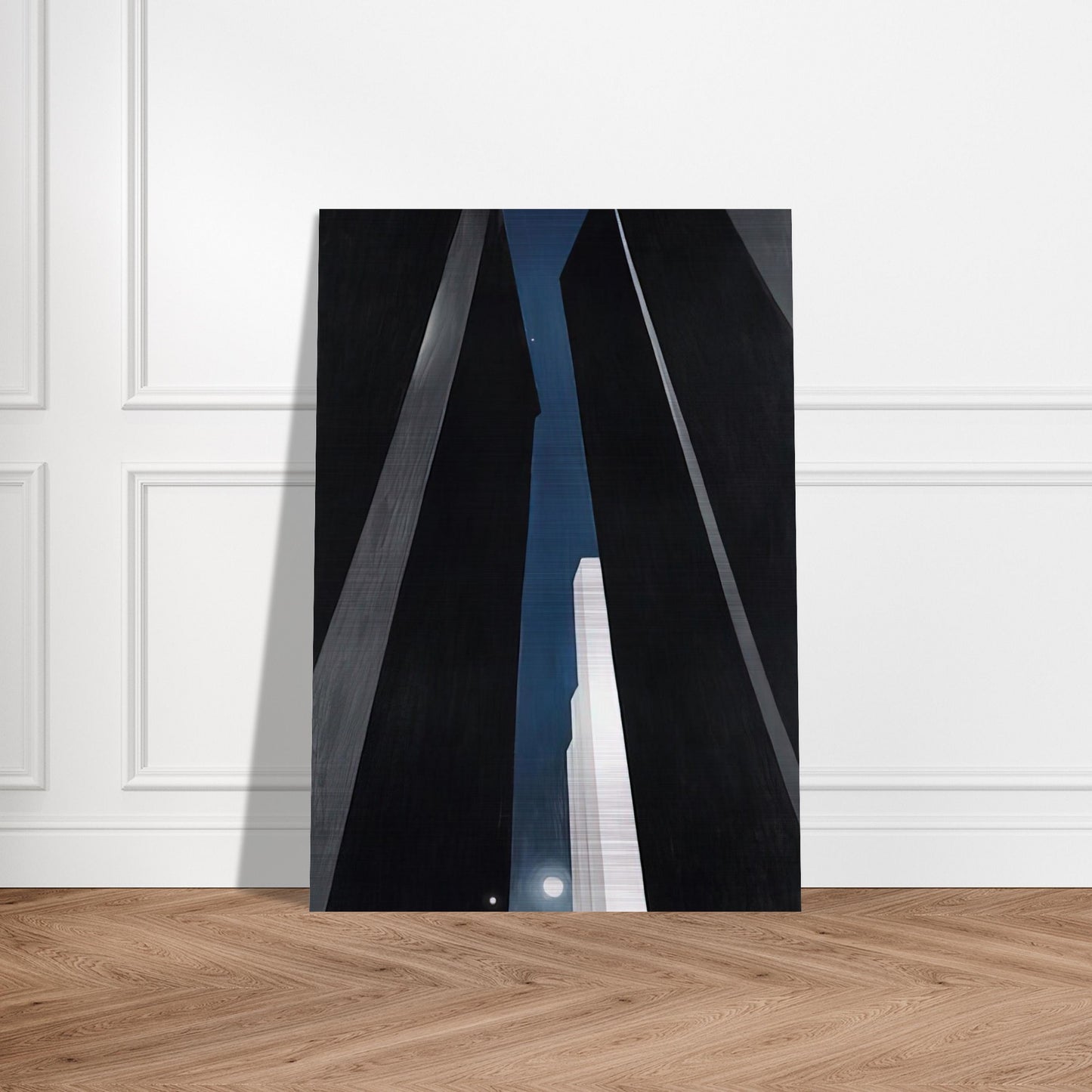 City Night - Georgia O'Keeffe Brushed Aluminum Print - 70x100 cm / 28x40 inches | Georgia O'Keeffe Aluminum Print | Georgia O'Keeffe Prints