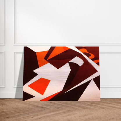 Geometric Forms - Jean Arp Brushed Aluminum Print - 70x100 cm / 28x40 inches | Jean Arp Aluminum Print | Jean Arp Prints