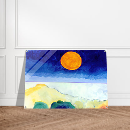 Paisagem - 2004 - Aldemir Martins Acrylic Print - 70x100 cm / 28x40″ inches