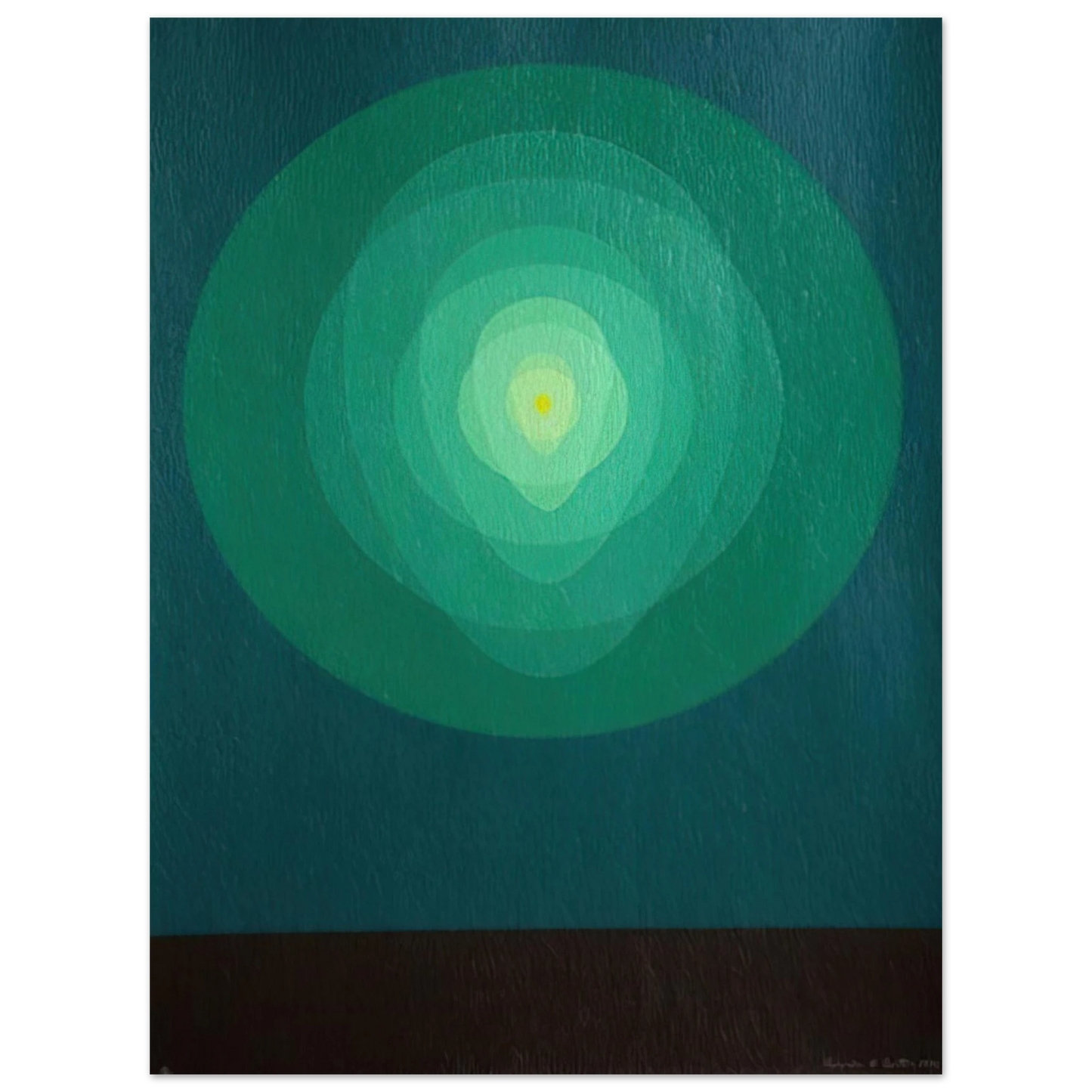 Clarence Holbrook Carter - Icon Pyrophorous - 1969  75x100 cm / 30x40inches Fine Art Poster