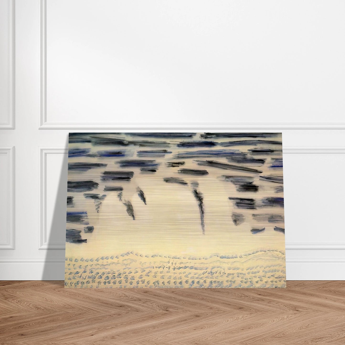 Onrushing Wave - 1958 - Milton Avery Brushed Aluminum Print - 70x100 cm / 28x40 inches | Milton Avery Aluminum Print | Milton Avery Prints