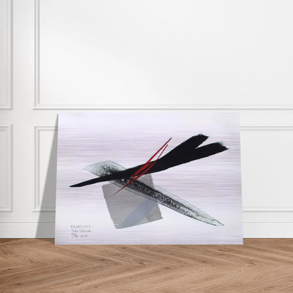 Relativity - 2005 - Toko Shinoda Brushed Aluminum Print - 70x100 cm / 28x40 inches | Toko Shinoda Aluminum Print | Toko Shinoda Prints
