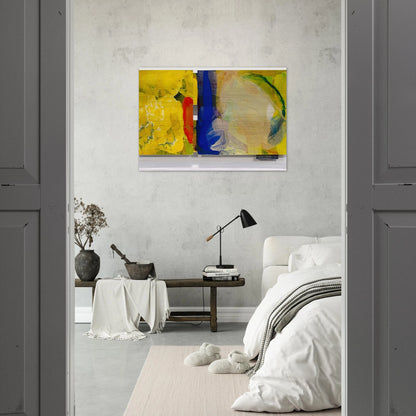 Fog Light - Sam Gilliam Brushed Aluminum Print - 70x100 cm / 28x40 inches | Sam Gilliam Aluminum Print | Sam Gilliam Prints