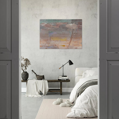 Monotype I - 1981 - Helen Frankenthaler Brushed Aluminum Print - 70x100 cm / 28x40 inches | Helen Frankenthaler Aluminum Print | Helen Frankenthaler Prints