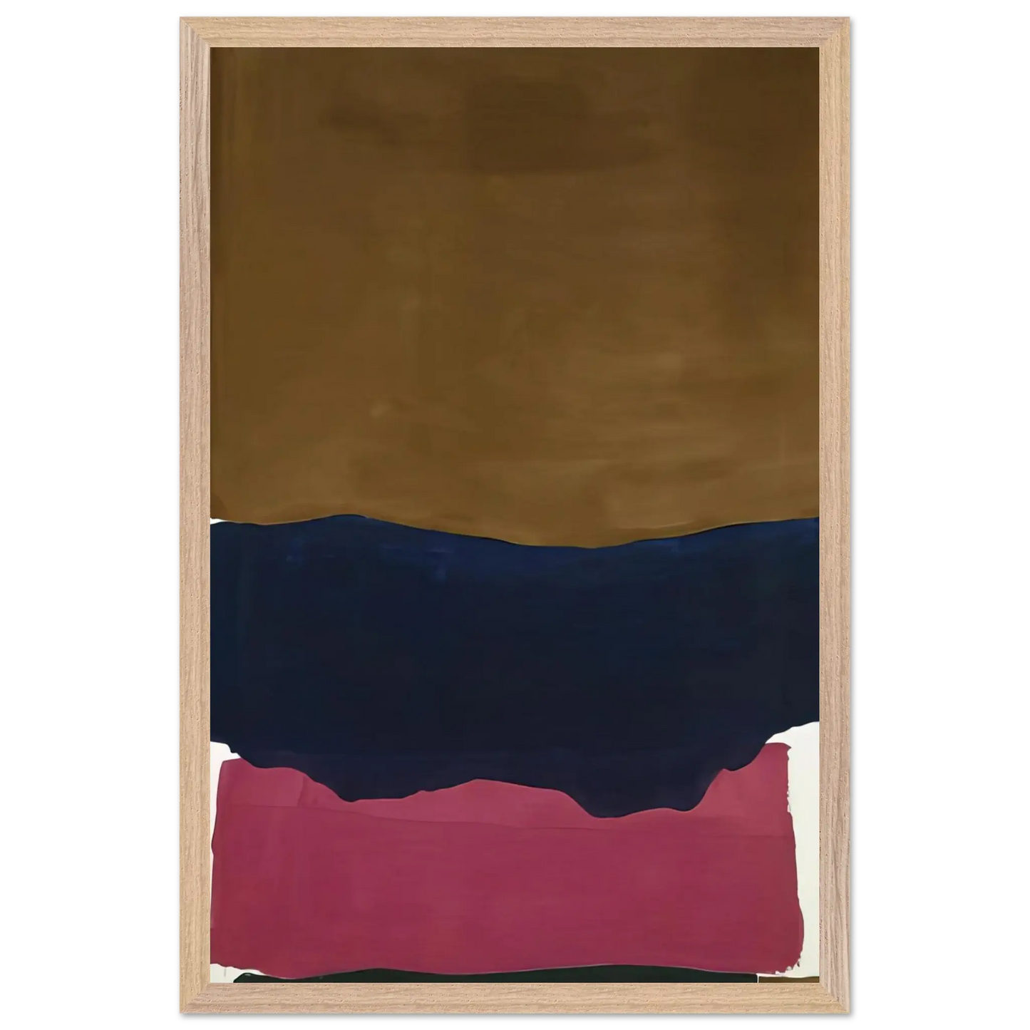 Helen Frankenthaler - Indian Summer - 1967 Wall art - 50x70 cm / 20x28 Inches - Fine Art Poster - -