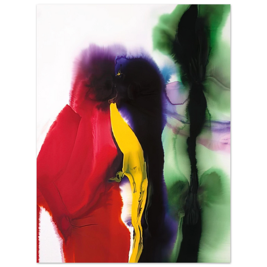 Paul Jenkins - Phenomena Wind Arch  75x100 cm / 30x40inches Fine Art Poster