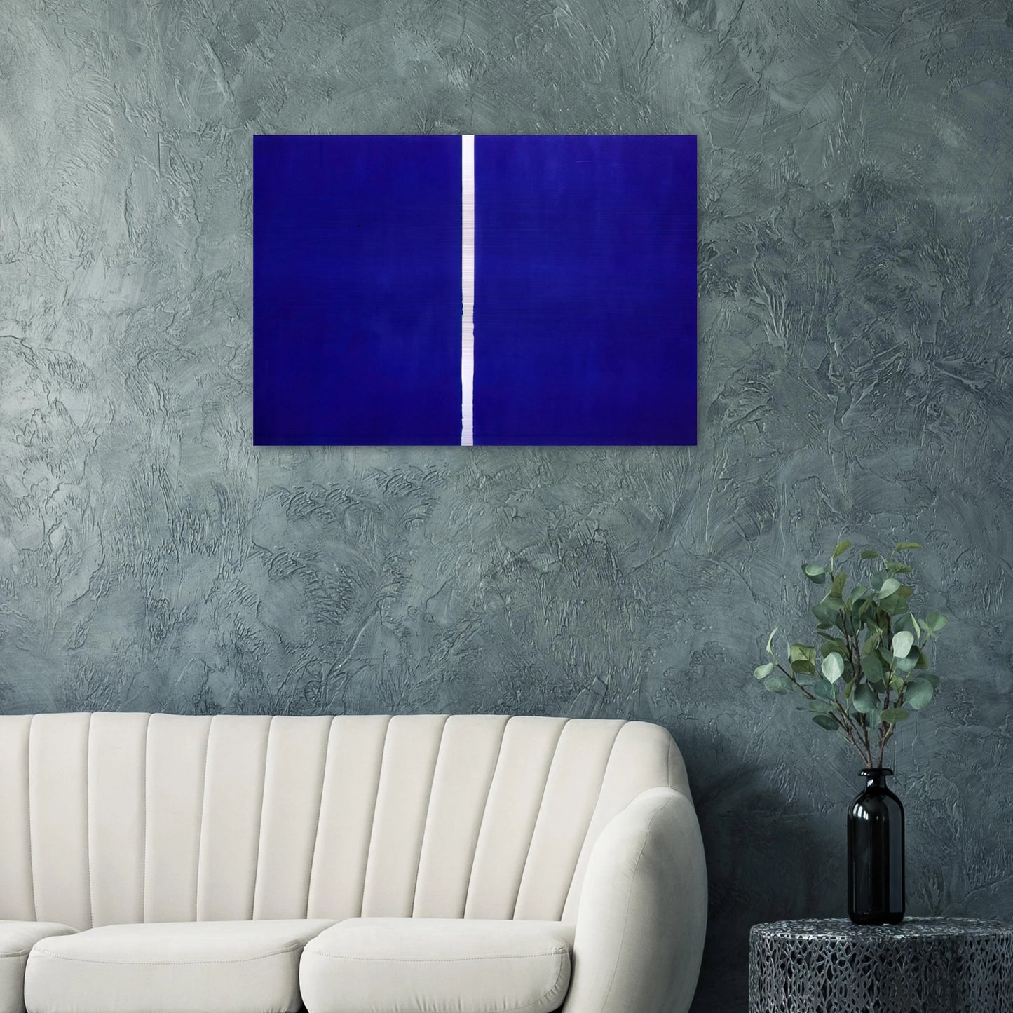 Onement VI - Barnett Newman Brushed Aluminum Print - 70x100 cm / 28x40 inches | Barnett Newman Aluminum Print | Barnett Newman Prints