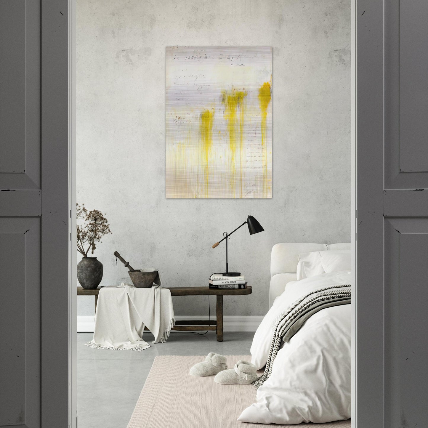 Quattro Stagioni II. Estate - Cy Twombly Brushed Aluminum Print - 70x100 cm / 28x40 inches | Cy Twombly Aluminum Print | Cy Twombly Prints