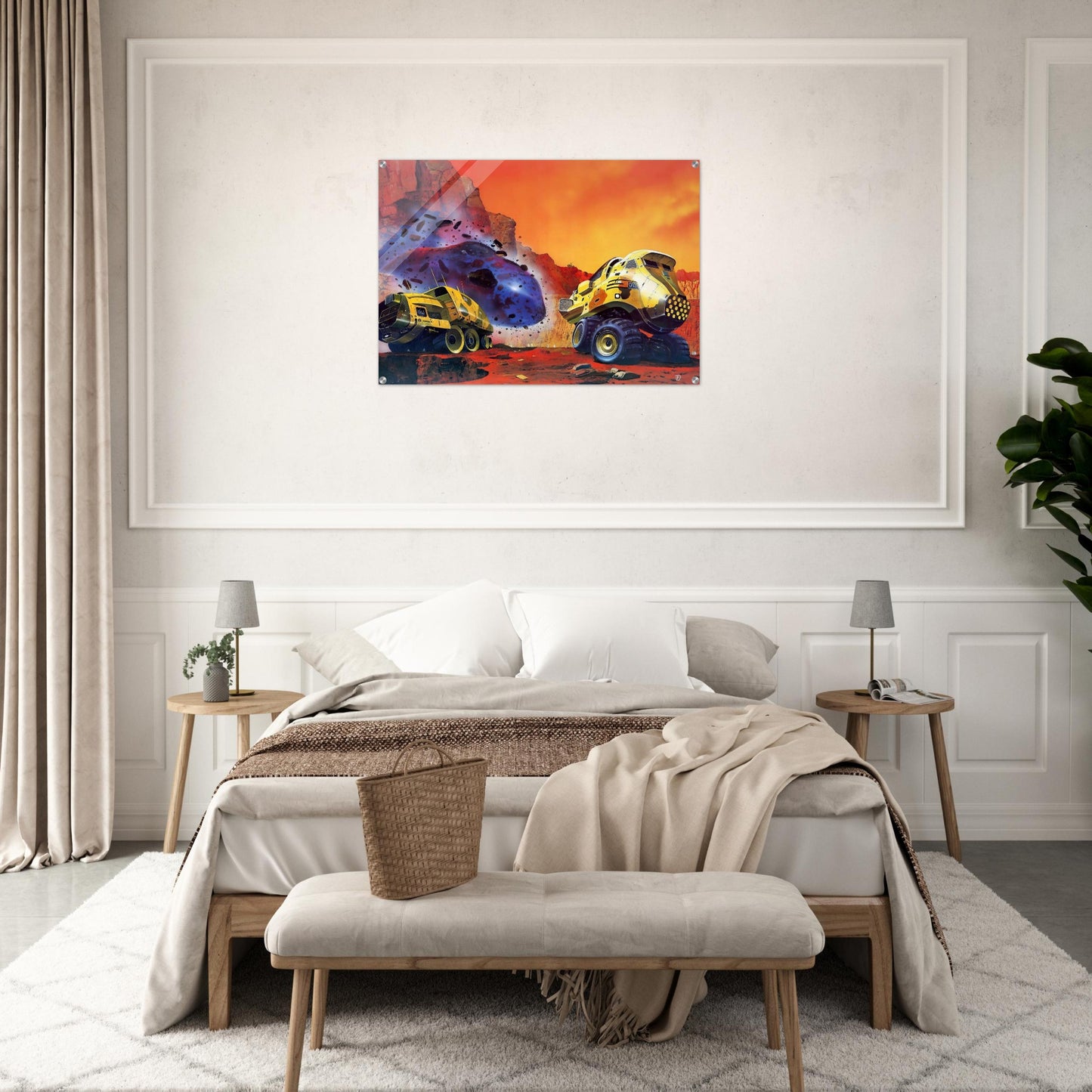Chris Foss - Chris Foss Acrylic Print - 70x100 cm / 28x40″ inches