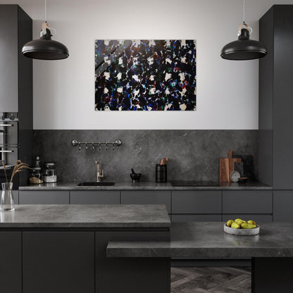 Free Floating Clouds - Sam Francis Acrylic Print - 70x100 cm / 28x40″ inches