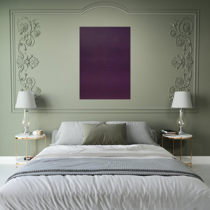 Microchromie 70, ZL violet d'Egypte - Fernand Leduc Brushed Aluminum Print - 70x100 cm / 28x40 inches | Fernand Leduc Aluminum Print | Fernand Leduc Prints