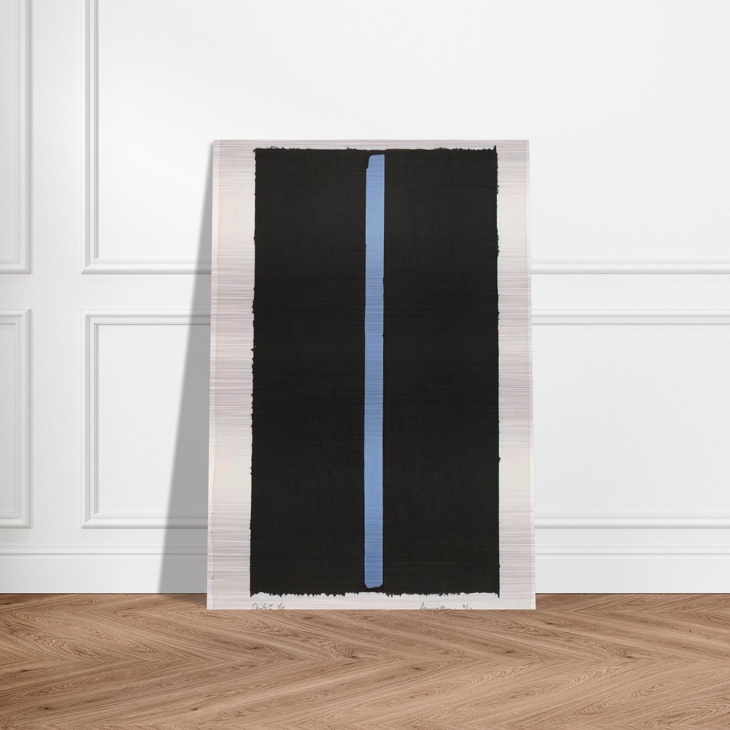 Canto II - Barnett Newman Brushed Aluminum Print - 70x100 cm / 28x40 inches | Barnett Newman Aluminum Print | Barnett Newman Prints