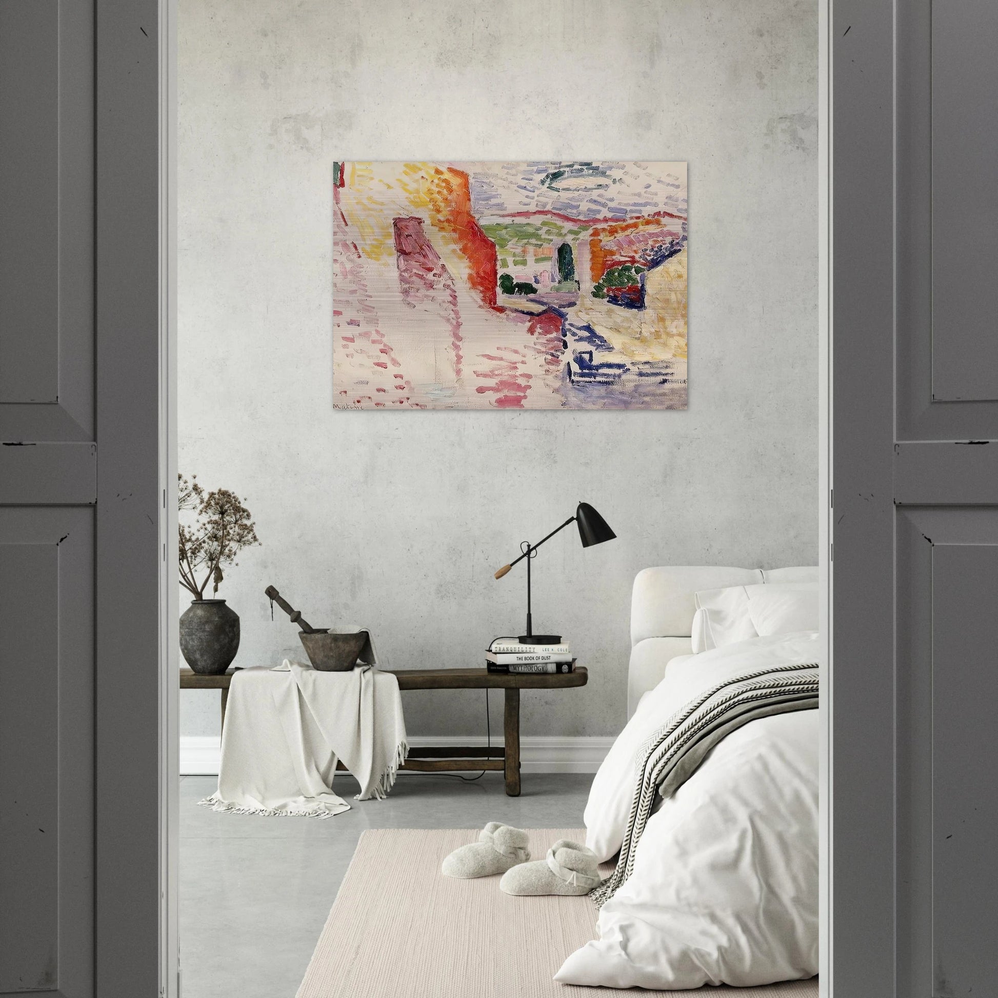 SUN STREET 1905 - Henri Matisse Brushed Aluminum Print - 70x100 cm / 28x40 inches | Henri Matisse Aluminum Print | Henri Matisse Prints