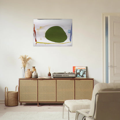 Thanksgiving Day - 1973 - Helen Frankenthaler Brushed Aluminum Print - 70x100 cm / 28x40 inches | Helen Frankenthaler Aluminum Print | Helen Frankenthaler Prints
