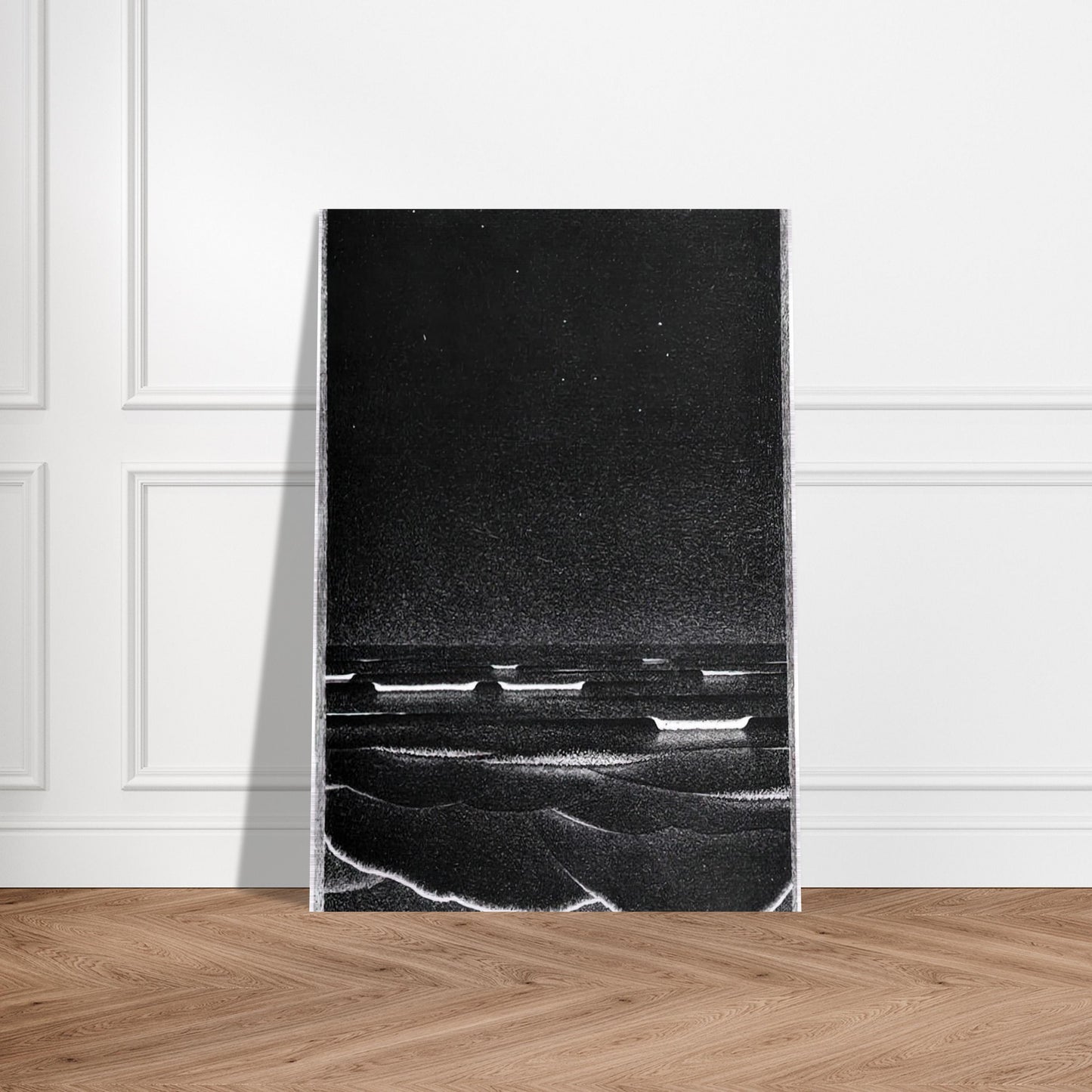 FLUORESCENT SEA - MC Escher Brushed Aluminum Print - 70x100 cm / 28x40 inches | MC Escher Aluminum Print | MC Escher Prints | Maurits Cornelis Escher Prints