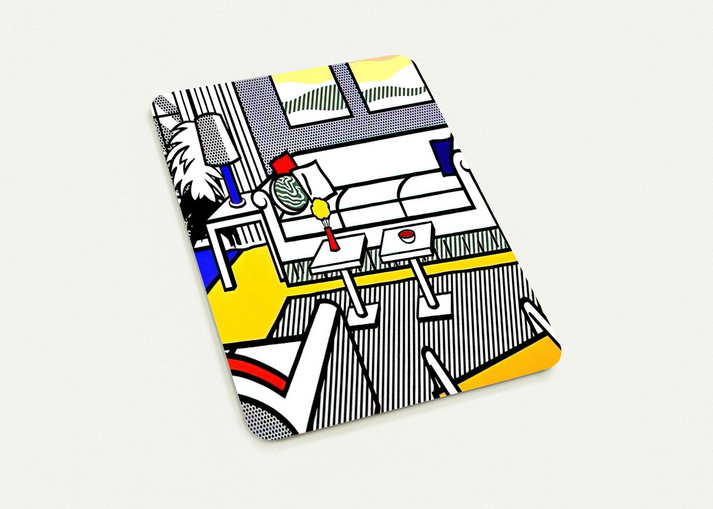 INTERIOR WITH RESTFUL PAINTINGS 1991 By Roy Lichtenstein Pack of 10 Post Cards | Roy Lichtenstein Post Cards | A6 (10.5 x 14.8 cm) - 4.1 x 5.8 inches